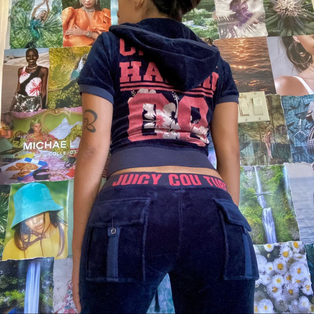 hawaii velour tracksuit // juicy